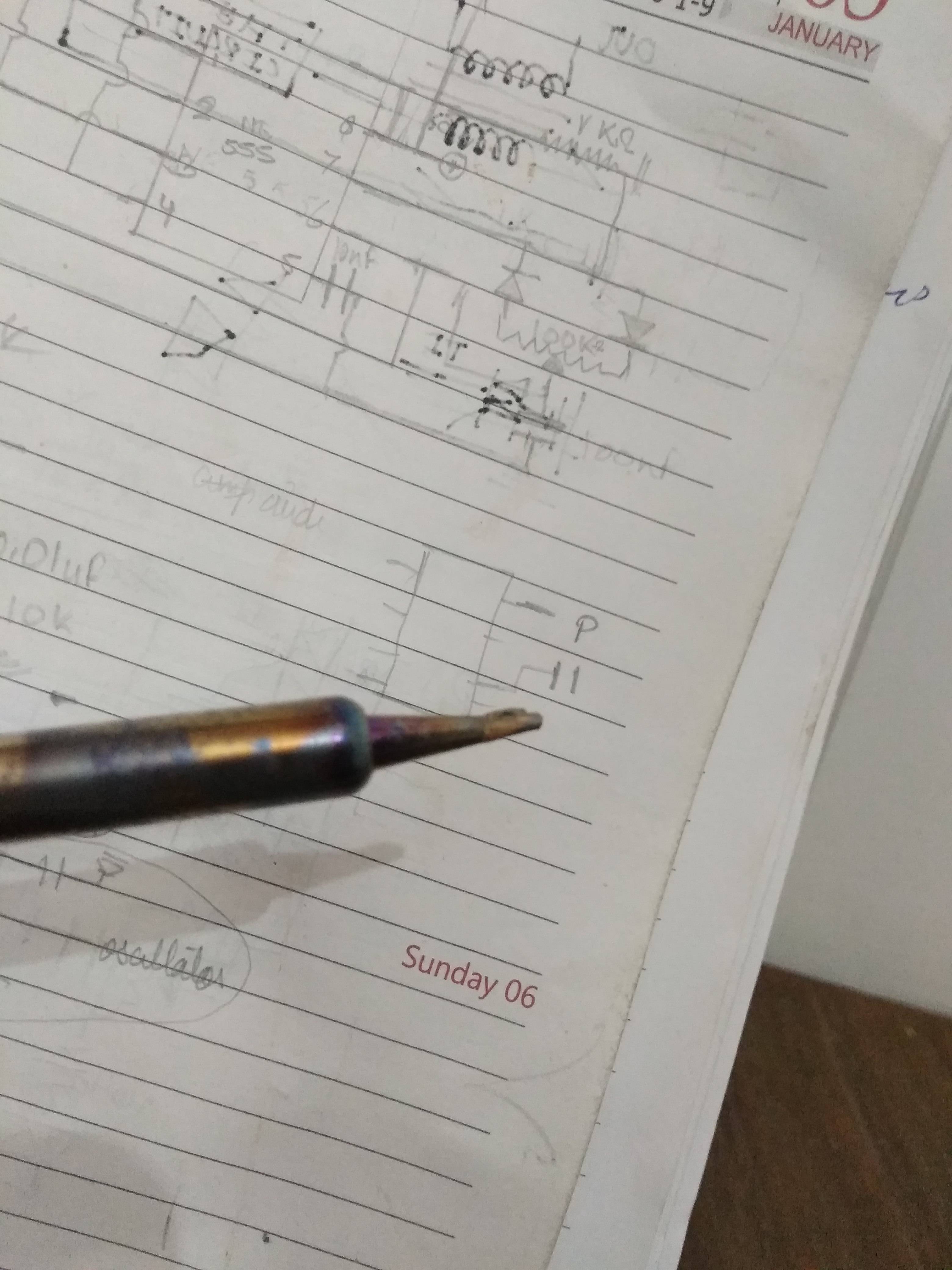 Why did my soldering iron tip turn blue? Electrical Engineering Stack