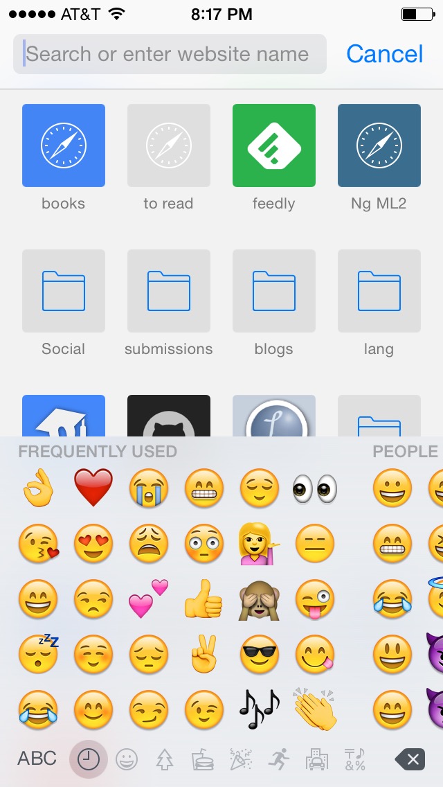 iPhone 6 keyboard help lost emoji's Ask Different