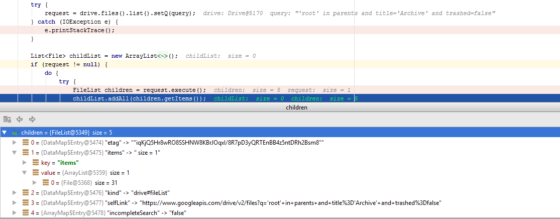 android Non latin symbols in setQ(query) in Google Drive API V2