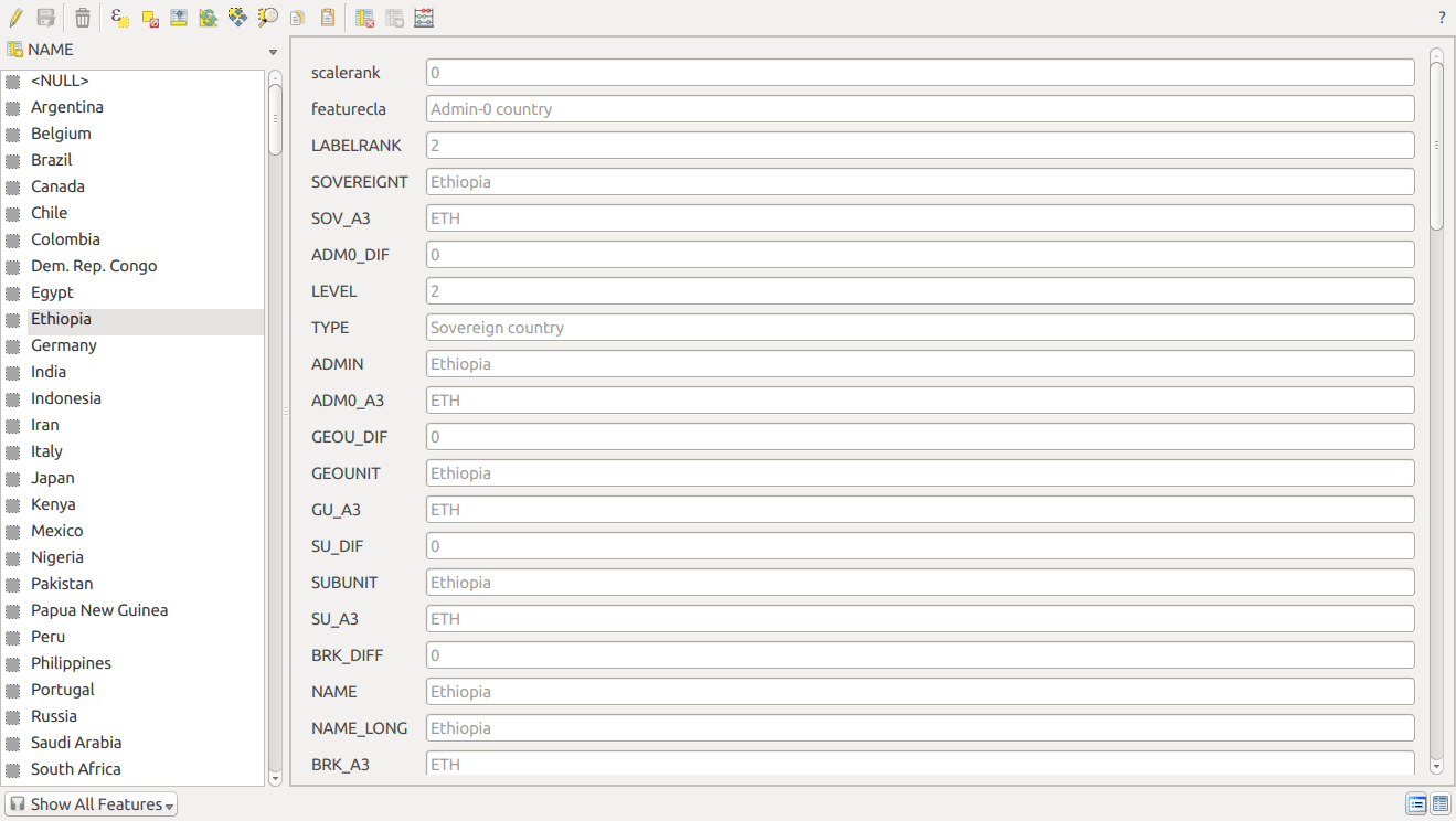 Rearranging display order of attribute table fields using QGIS?