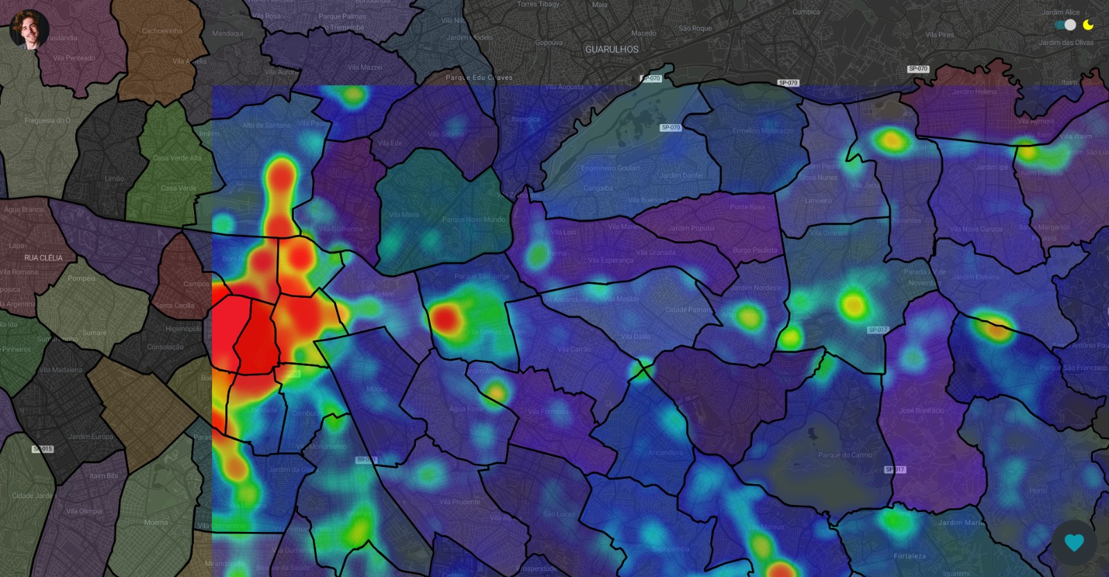 reactjs Leaflet Heatmap is rendering only what is on screen, if I
