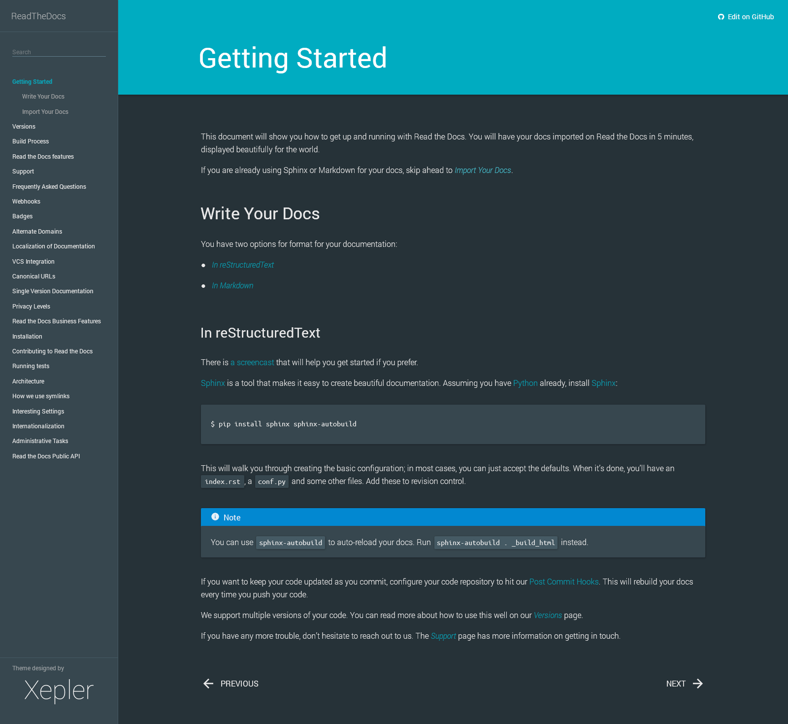 [Solved] Change the colors of the Sphinx Read The Docs 9to5Answer