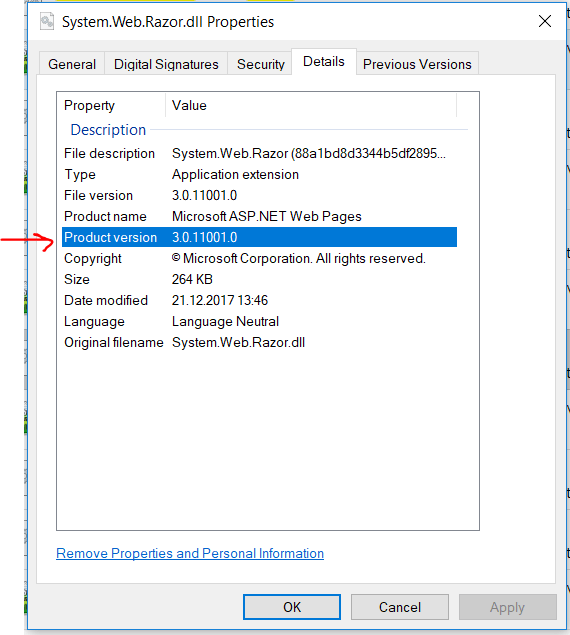 c Problems with an MVC4 application trying to reference a newer