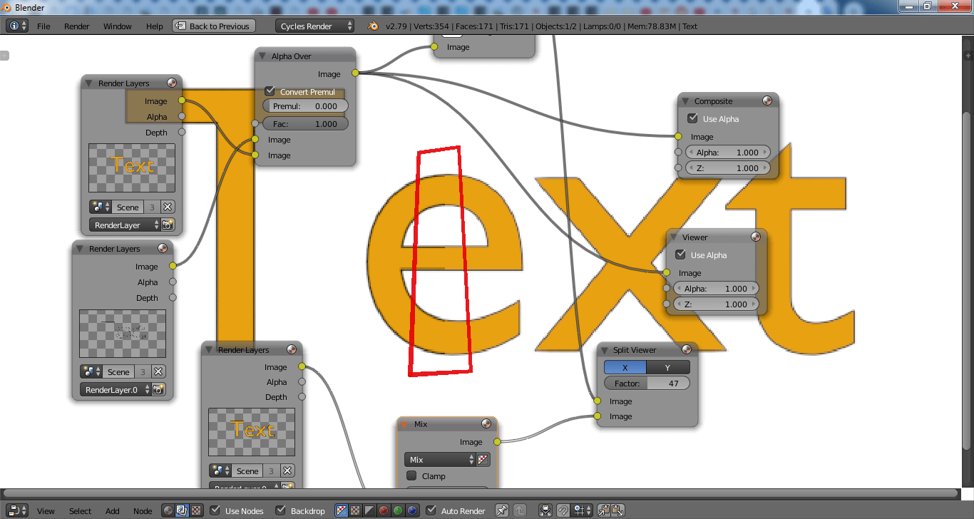 Blender Cycles Alpha Over Node How to get a combination of two