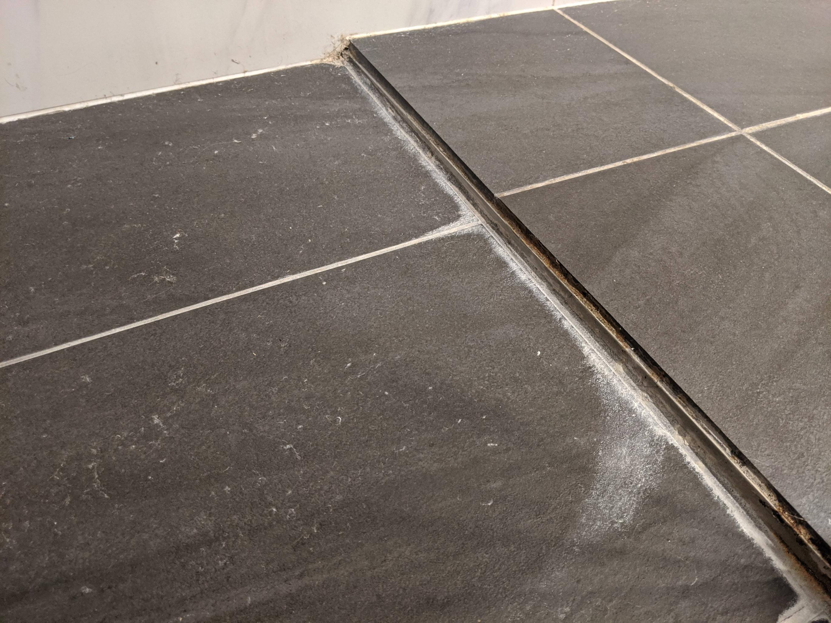 cleaning Stain on bathroom tiles Home Improvement Stack Exchange