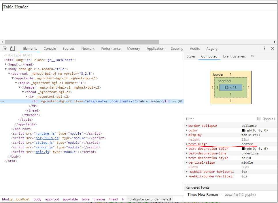 html Setting CSS class to angular component issue Stack Overflow
