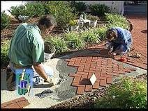 What is the best way to lay brick pavers on concrete porch ... (212 x 160 Pixel)