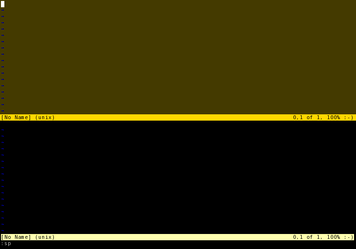 gvim How to set background color for Vim's active window only? Super User