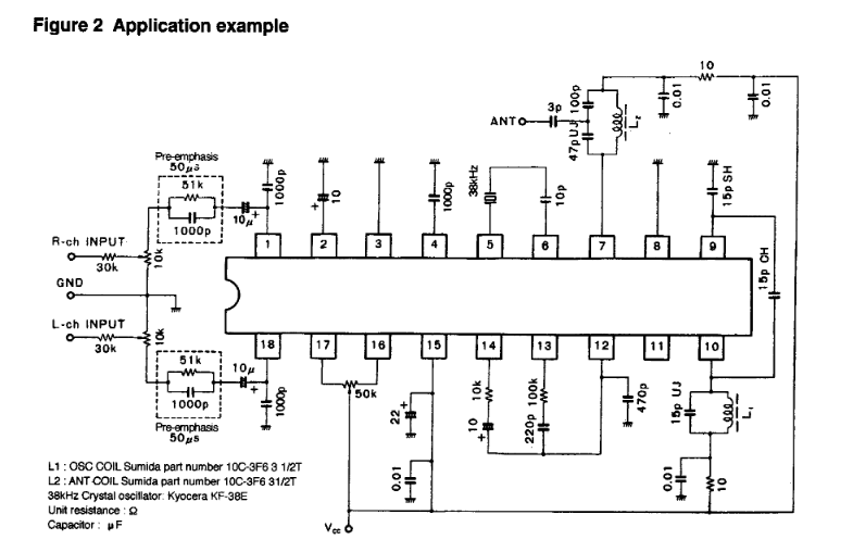 Falta un componente en este circuito y no se pudo averiguar por qué