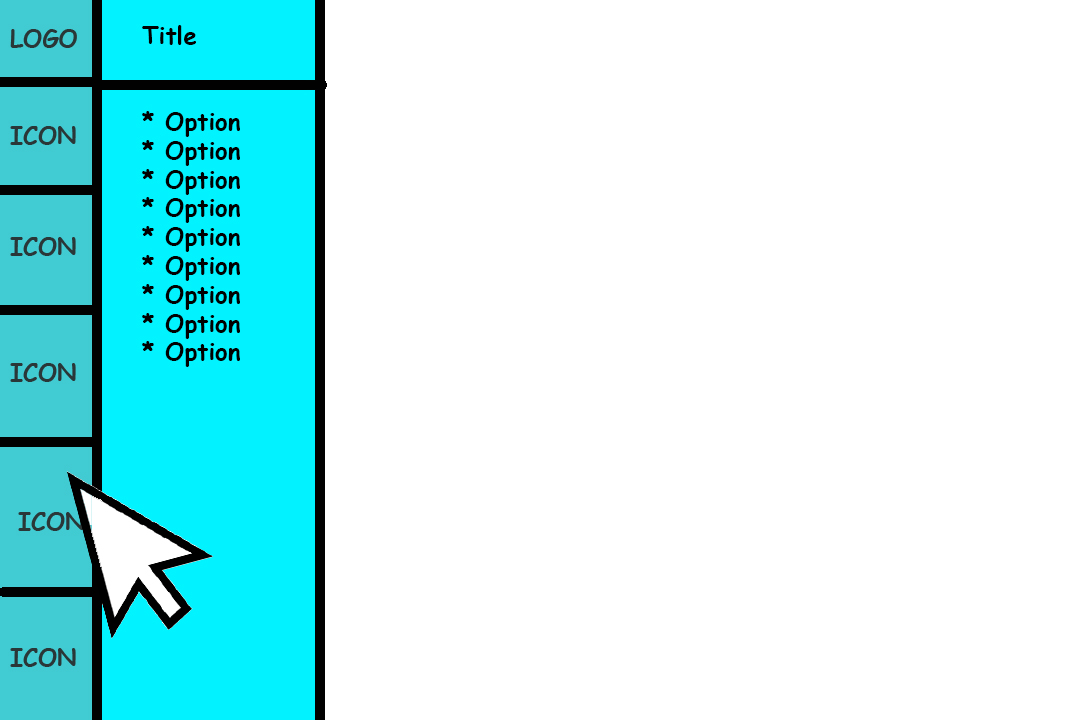 javascript Sidebar With Expanding Menus. [Diagram Provided] Stack