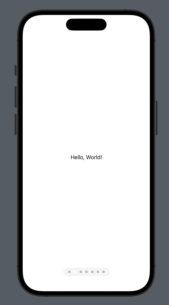 swift How can I make a toolbar with page indicators in SwiftUI like