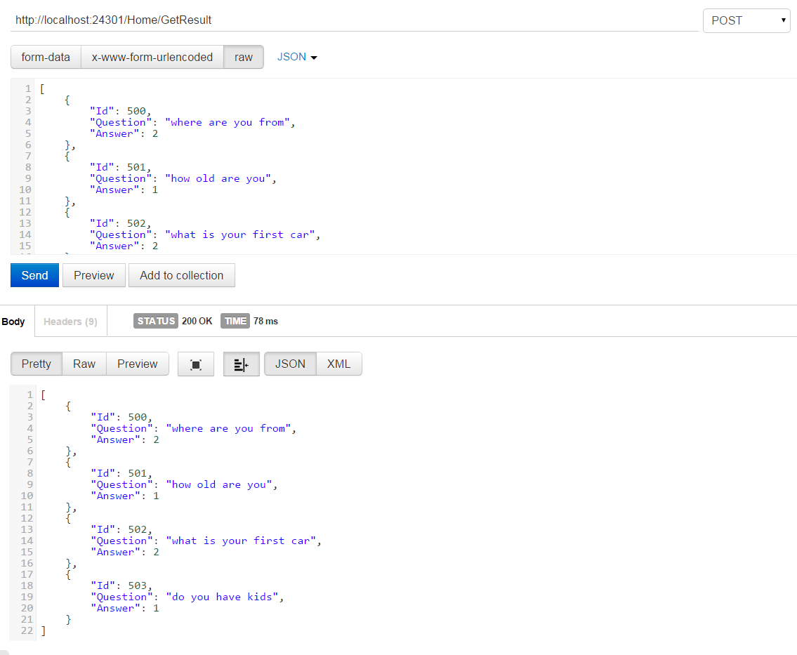 jquery Parse Array of JSON Objects in Stack Overflow