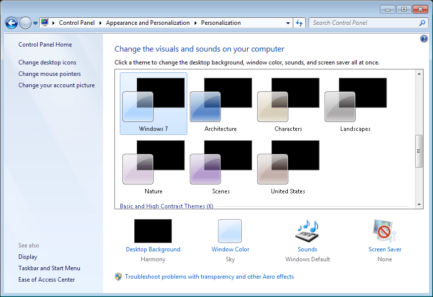 Resetting window control buttons to the original in Windows 7 Super User