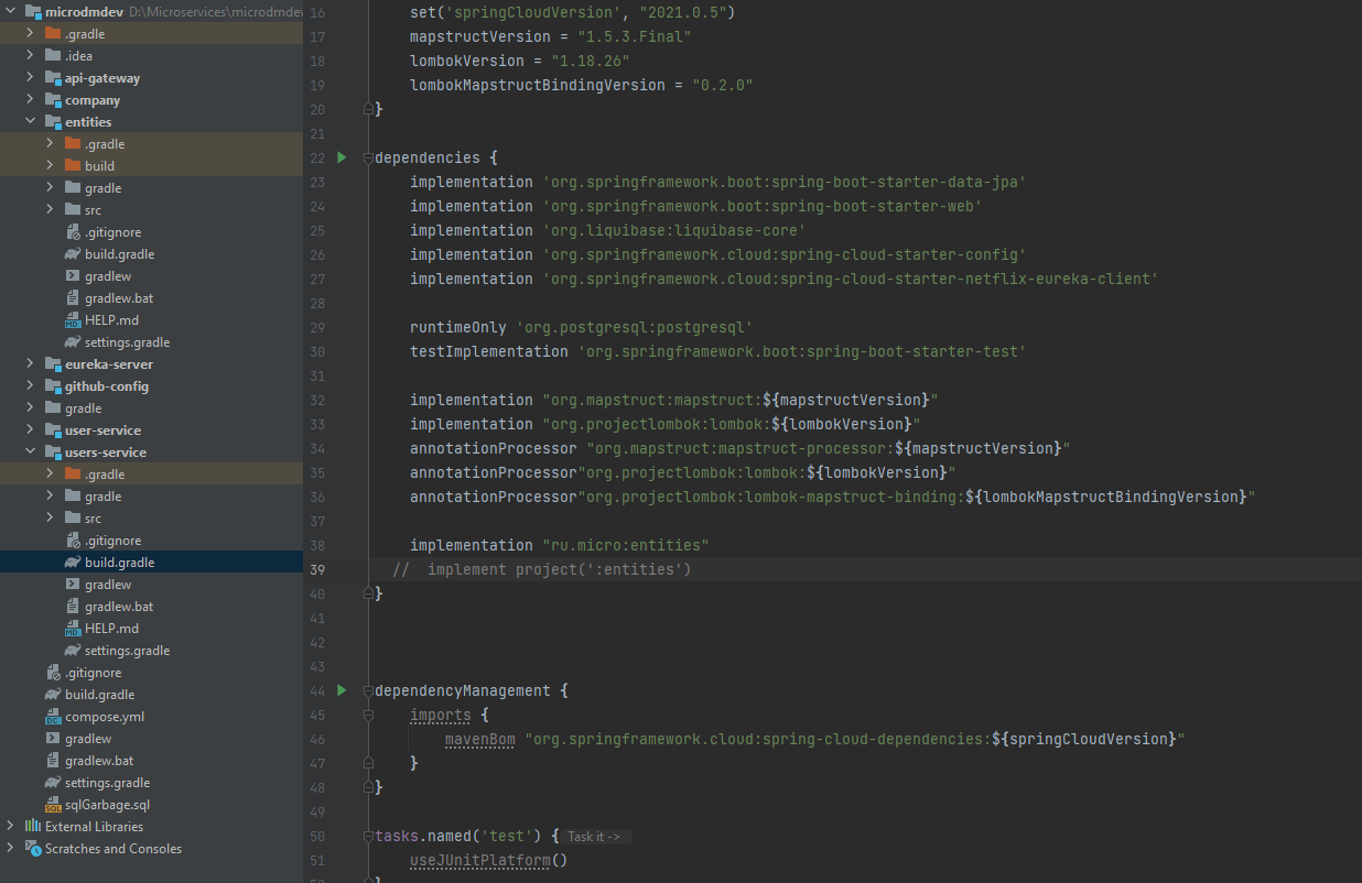 java Multimodule gradle project. Problem with import Stack Overflow