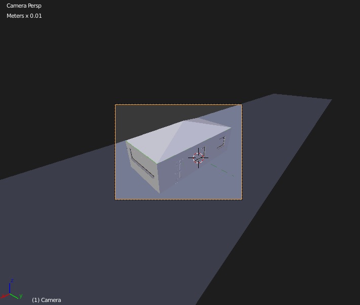 Can't see objects with basic camera Blender Stack Exchange