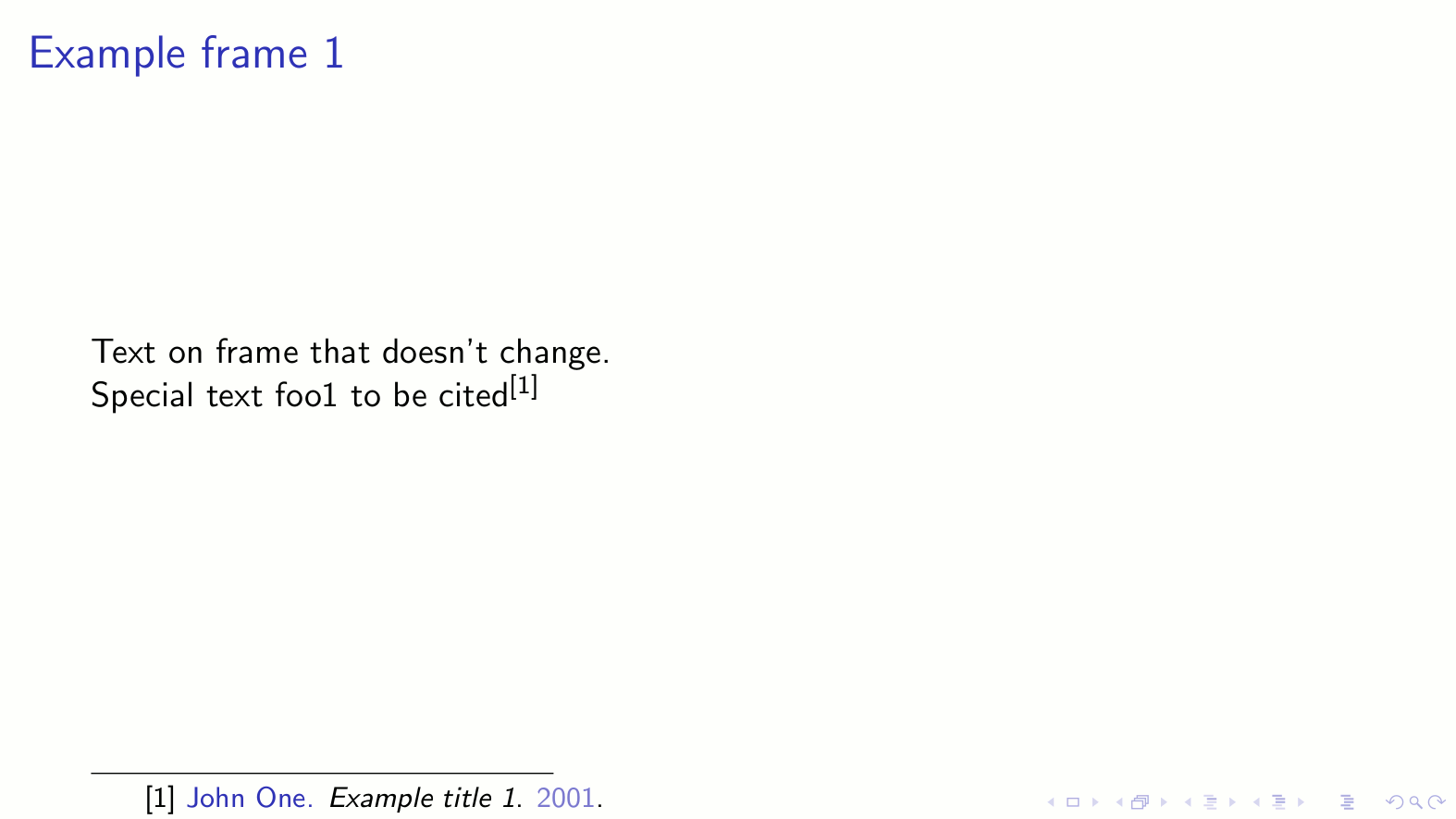 biblatex Numbering of citation in beamer with split frame TeX