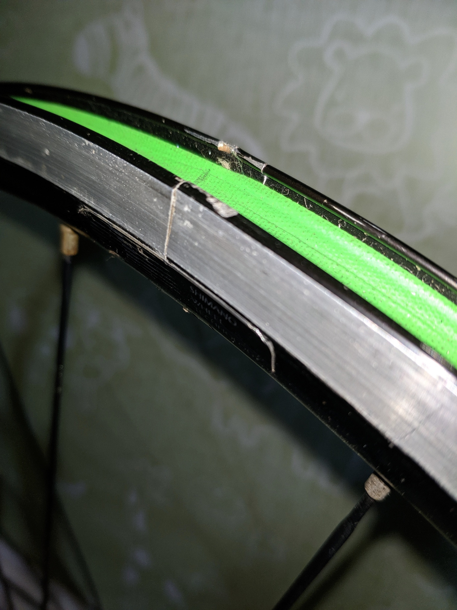 wheels Cracked rim adequate for trainer use? Bicycles Stack Exchange