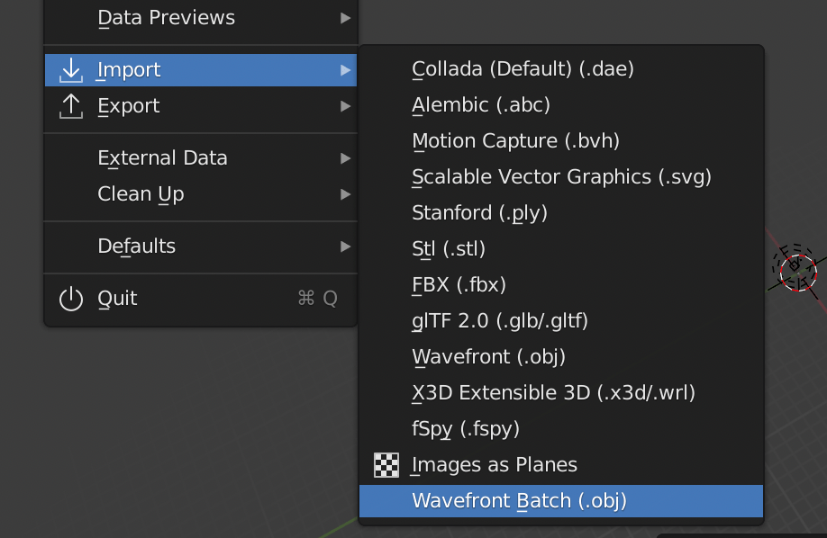 objects How to batch import Wavefront OBJ files? Blender Stack Exchange