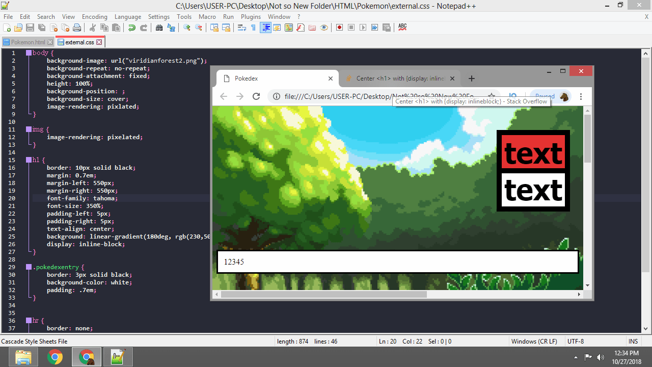 html Center with {display inlineblock;} Stack Overflow