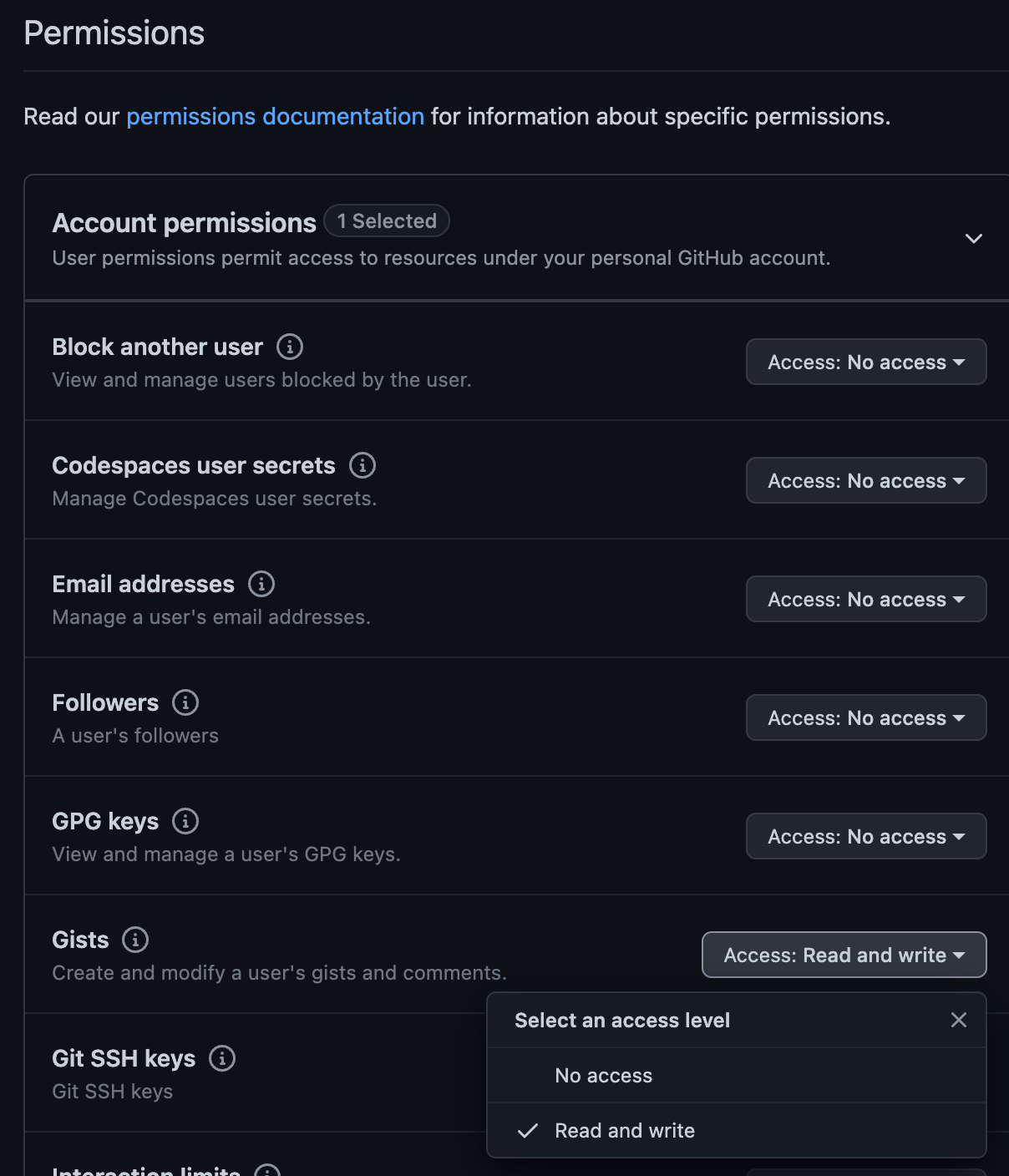 Missing secret gists in GitHub's API py4u