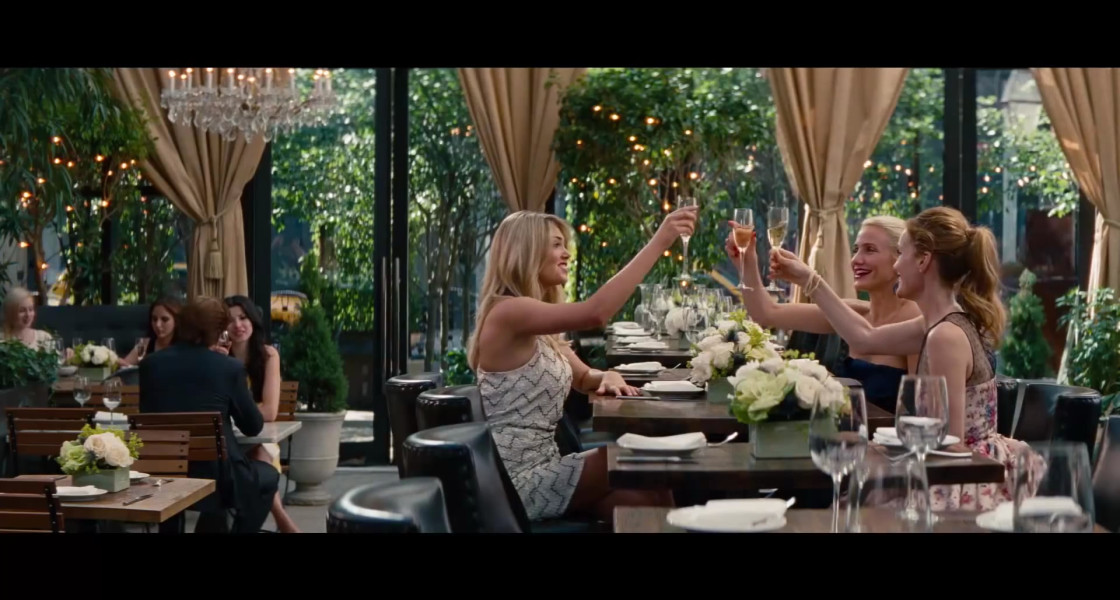 What was the restaurant in New York shown at the end of "The Other