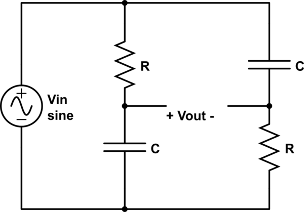 parallel Finding the transfer function of this RC circuit