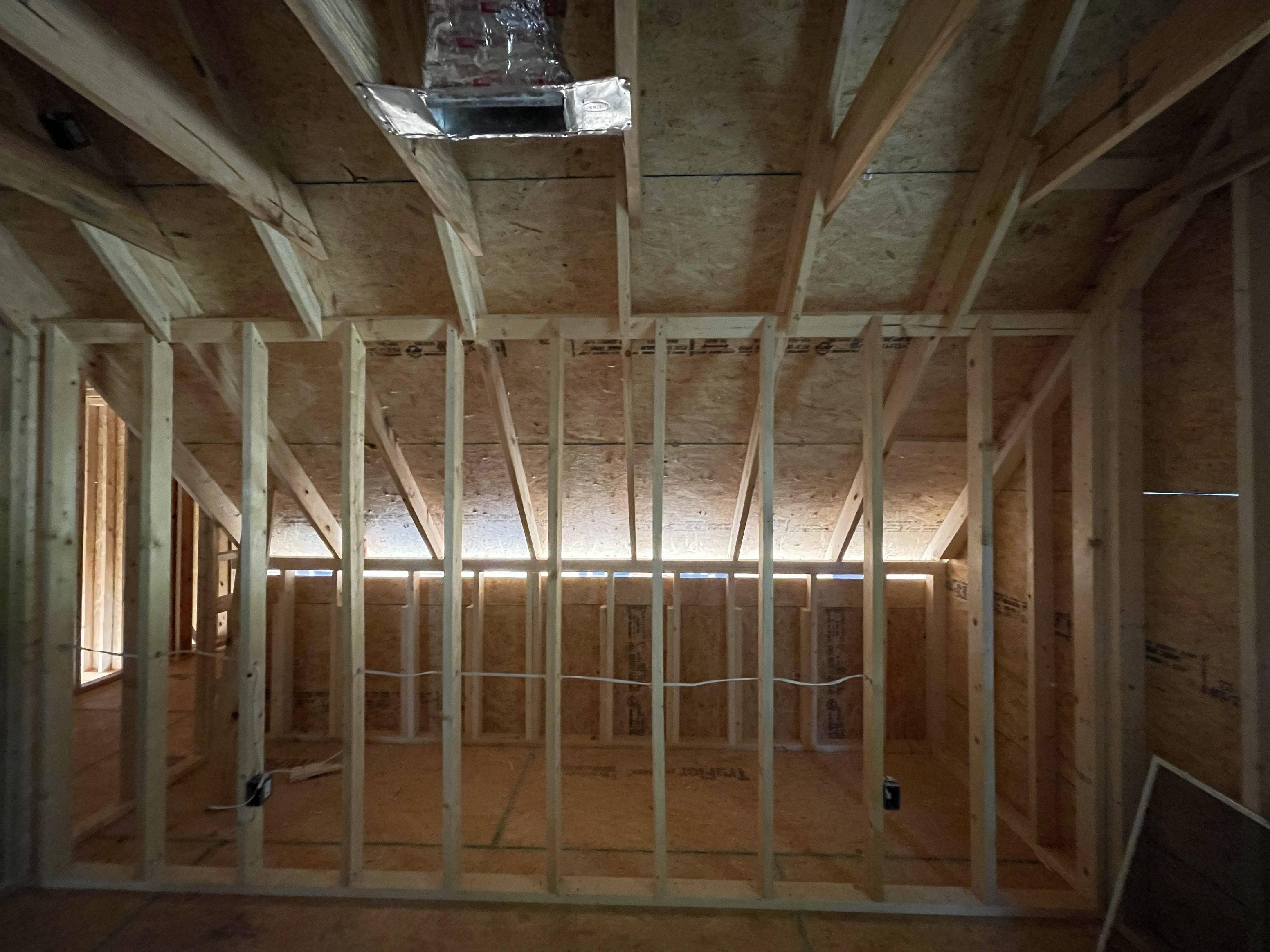 framing Is this bedroom wall load bearing? Home Improvement Stack