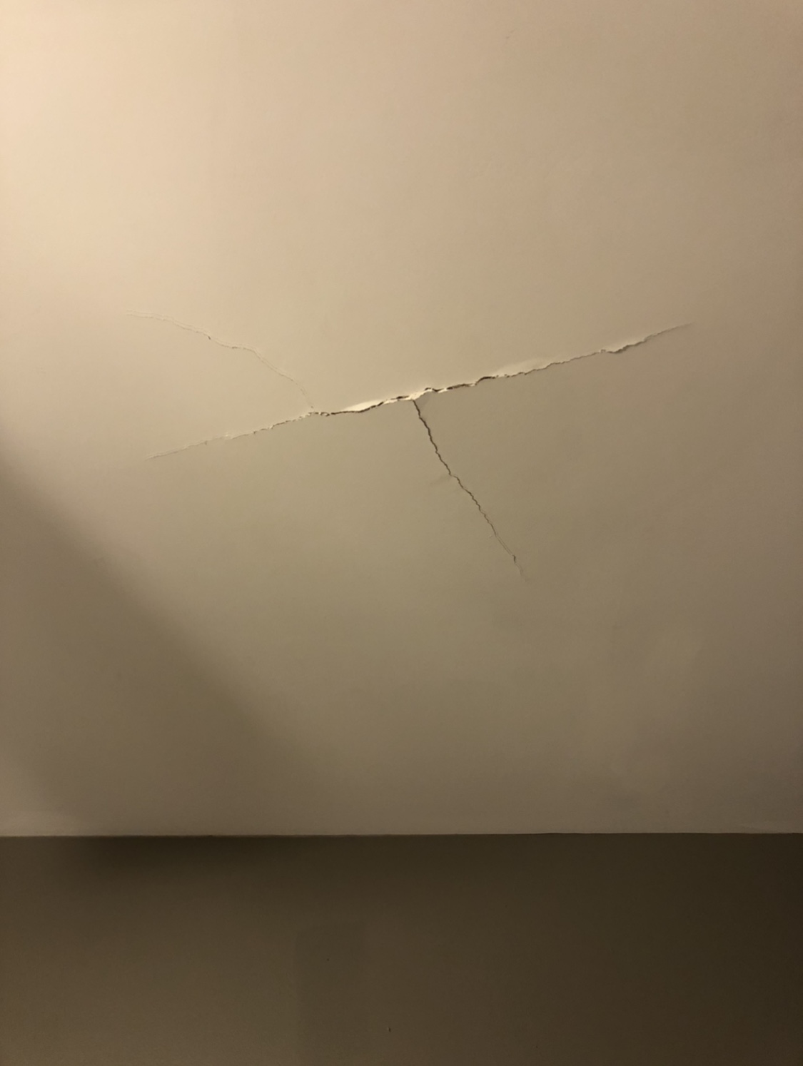 ceiling cracksspider web cracks Home Improvement Stack Exchange