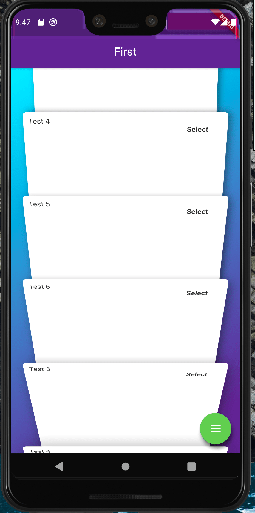 flutter How to overlap items in a ListView Stack Overflow