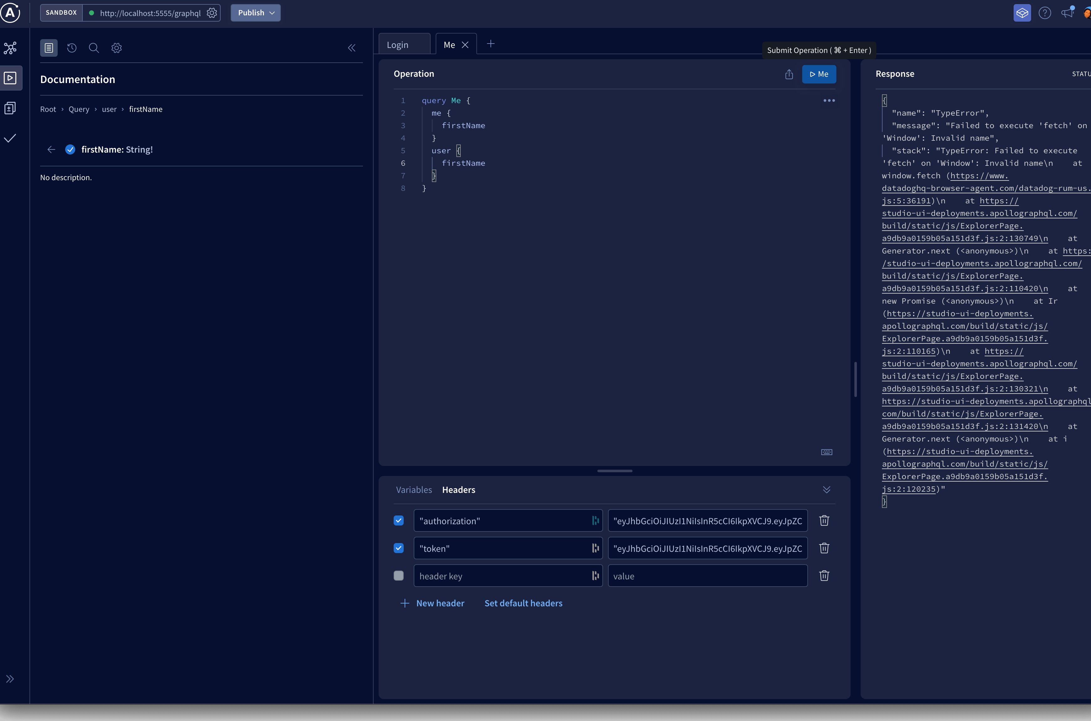 How to run a query with Apollo GraphQL? Stack Overflow