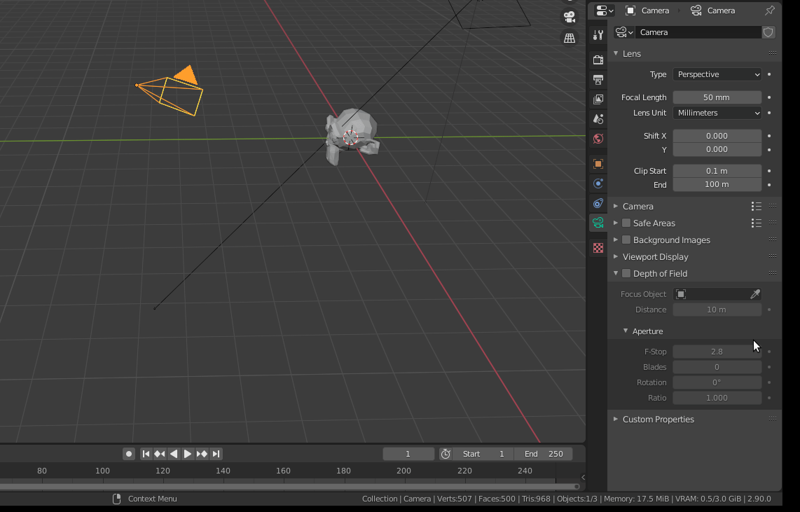 3d view Viewport clipping noise(?) with a huge object Blender Stack