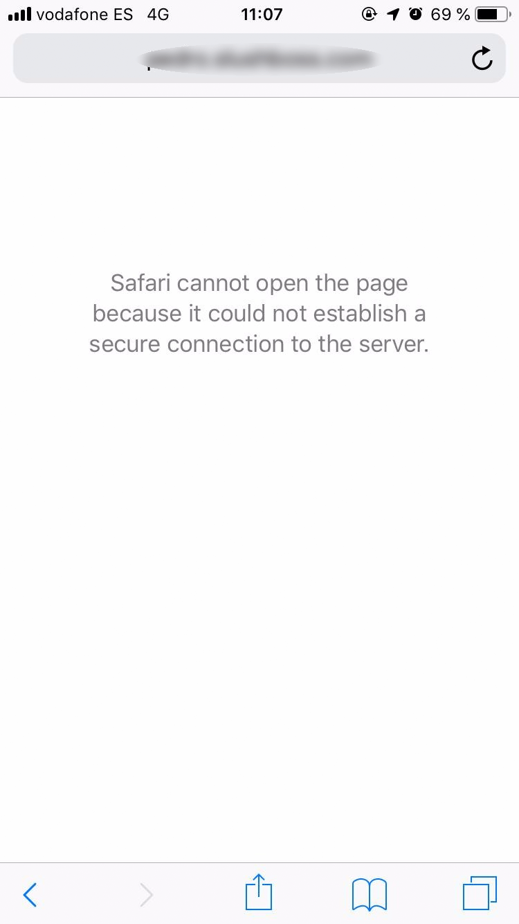 safari Apple iPhone won't connect to insecure website Ask Different