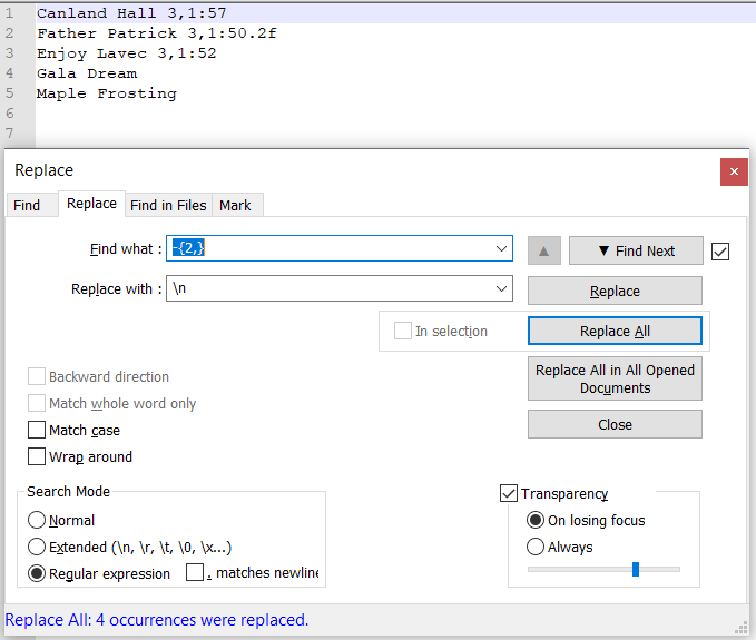 [Resuelta] notepad++ ¿Cómo puedo crear un salto de línea