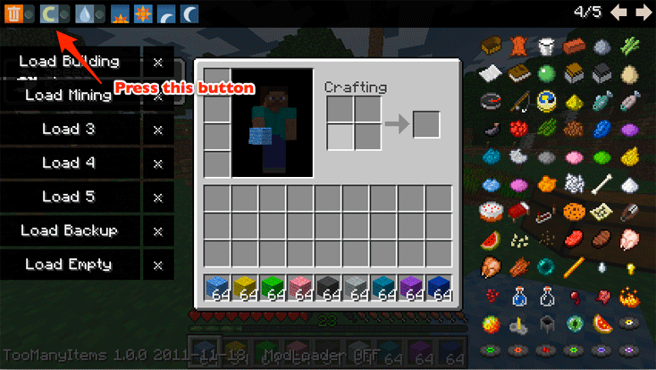 Is it possible in Minecraft to switch over from survival