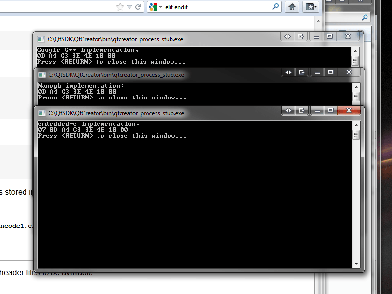 How to transfer data from protobufembeddedc to Google protobuf C++/Java library? Stack Overflow