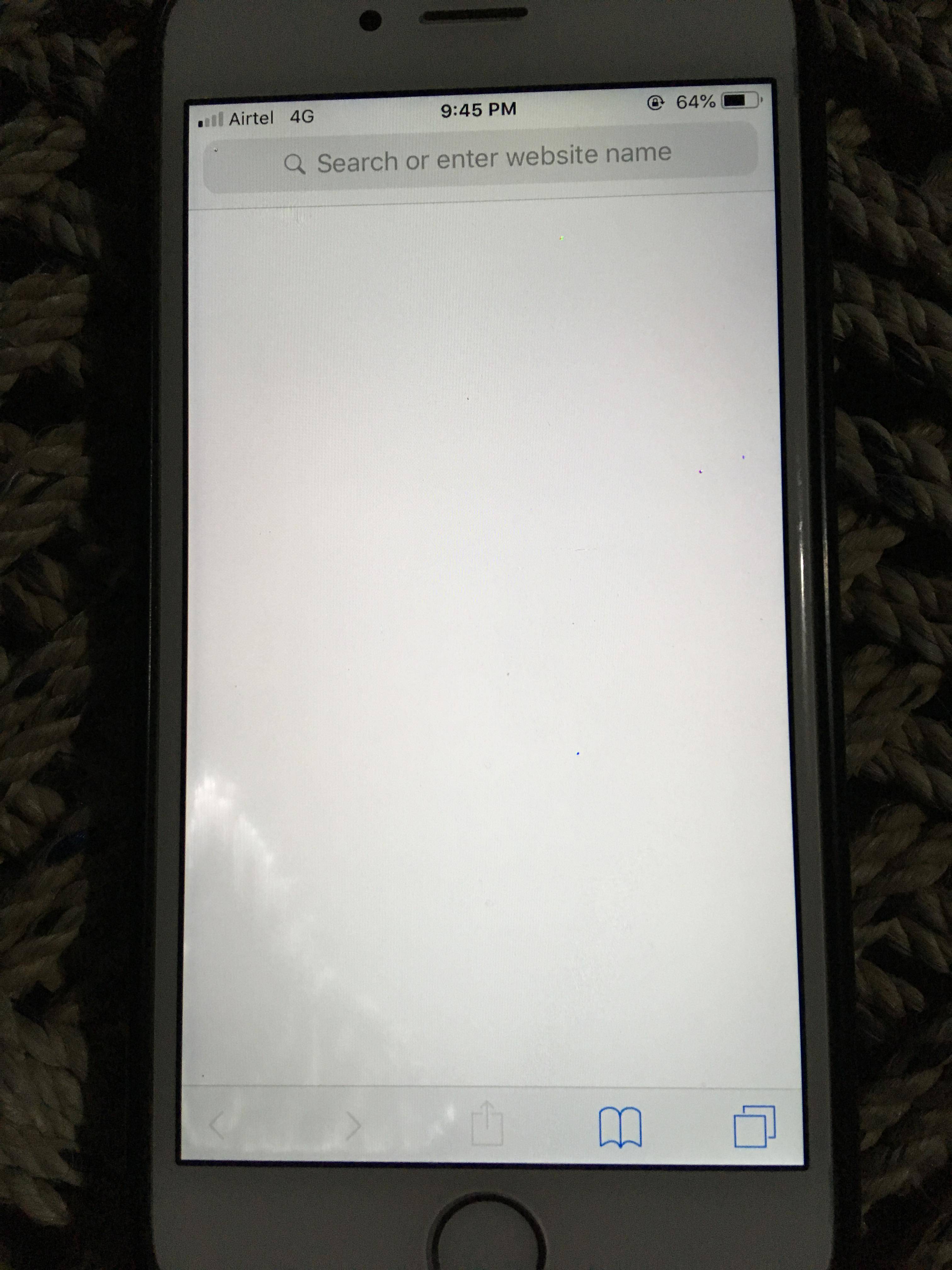 display How to remove water which has into the screen of my iPhone