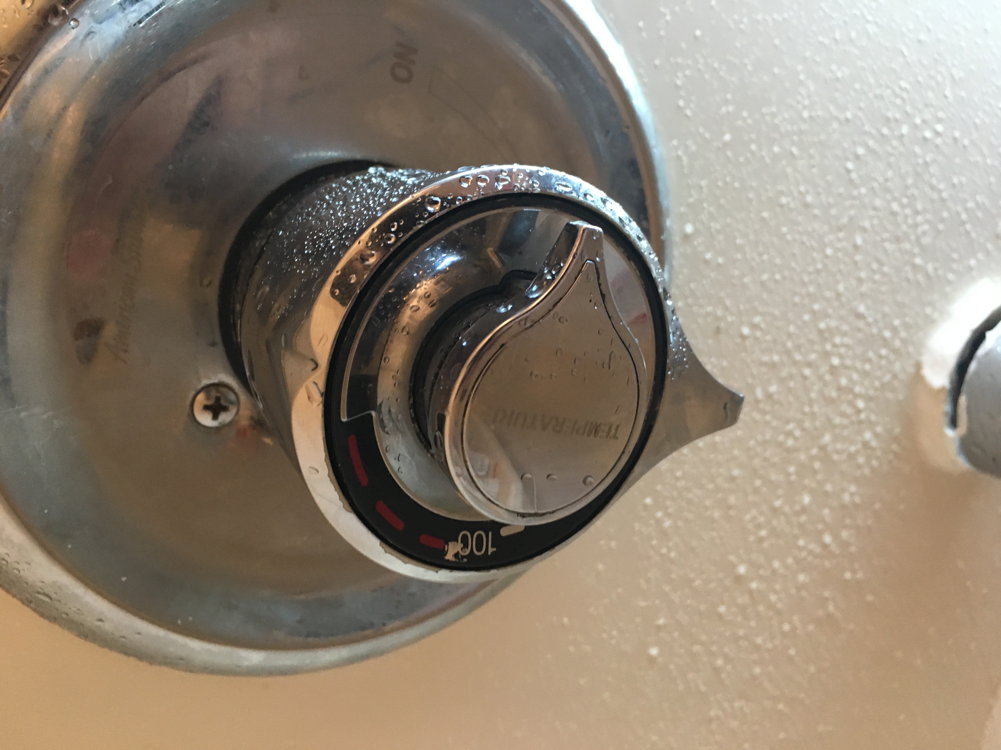 How to open up this single lever American Standard shower knob Home