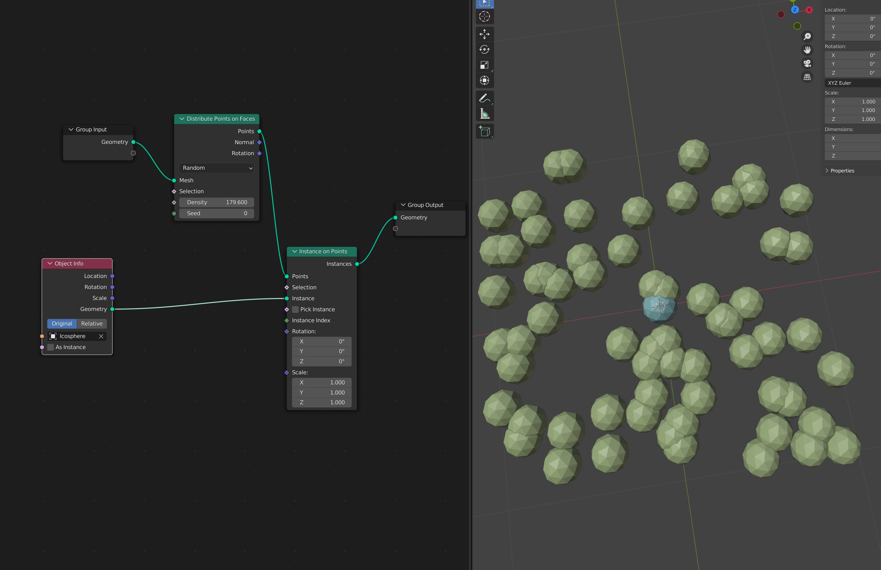 How to Delete Instances based on Proximity in Geometry Nodes? Blender