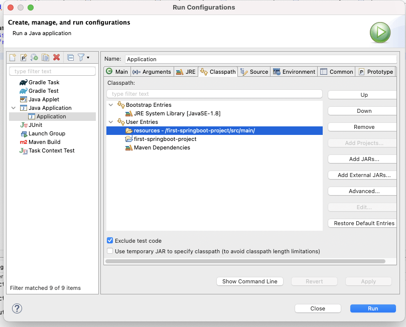 java Spring Boot app Not picking up application.properties? Stack