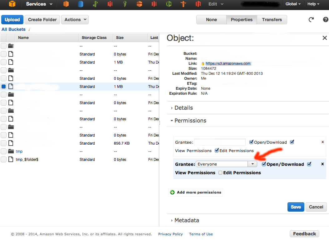 amazon web services AWS CLI get download S3 URL for private bucket