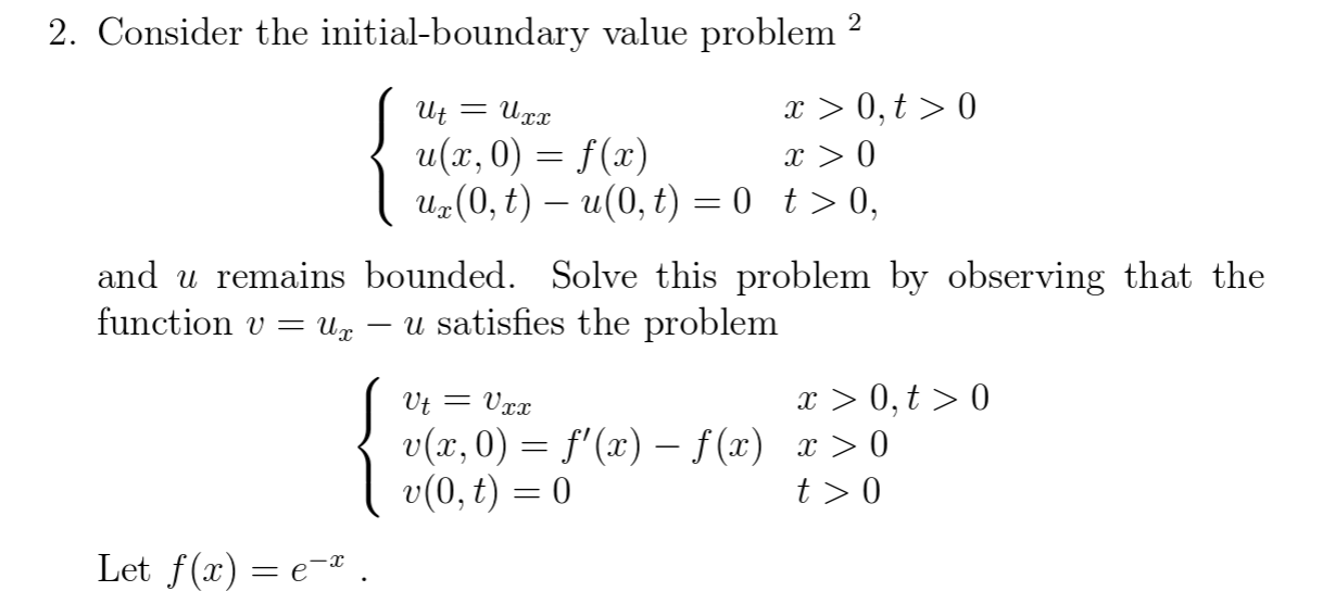 partial differential equations How to find the inverse
