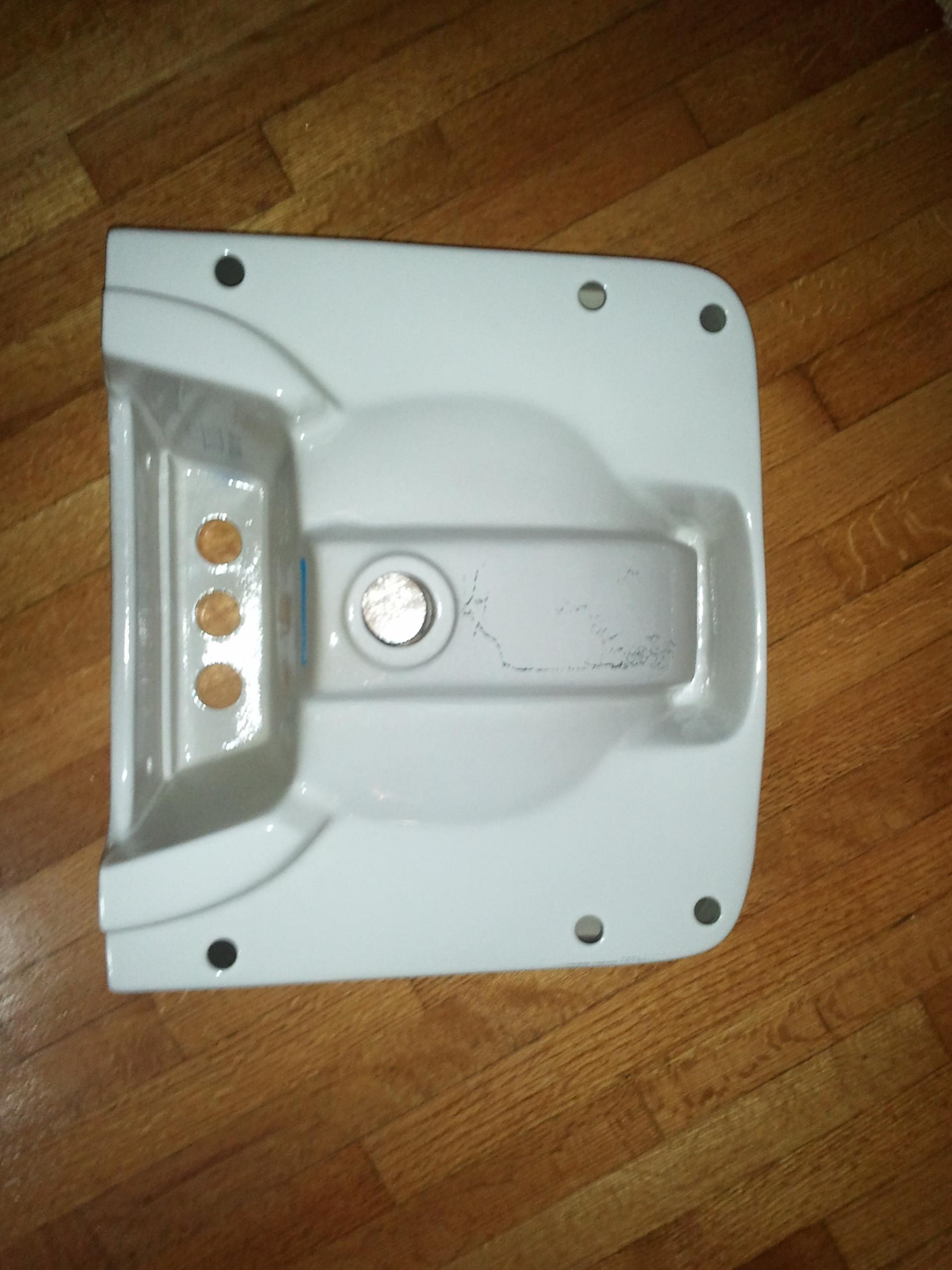 plumbing How do I install this wall mount bathroom sink? Home Improvement Stack Exchange