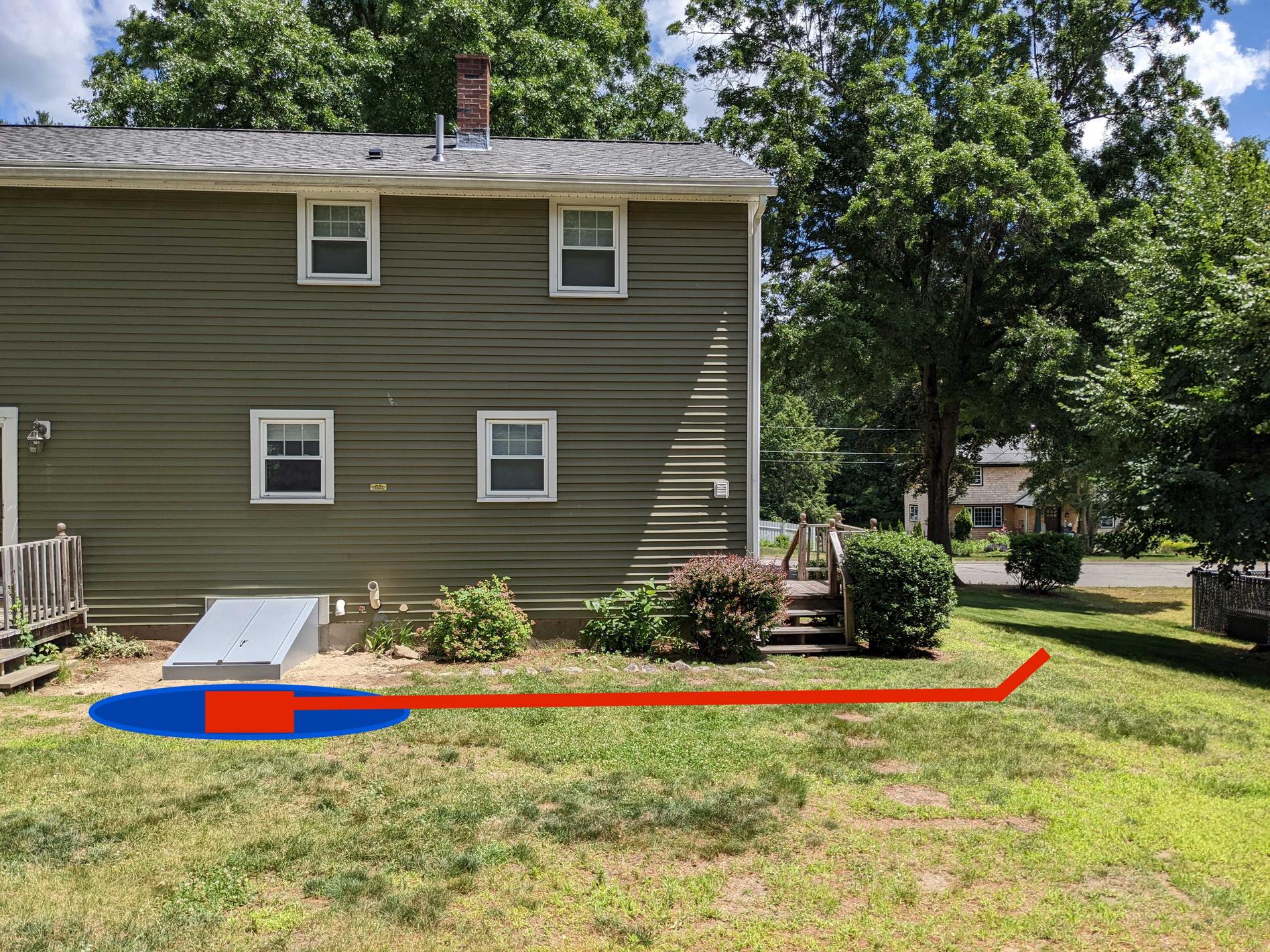 French drain exit placement Home Improvement Stack Exchange