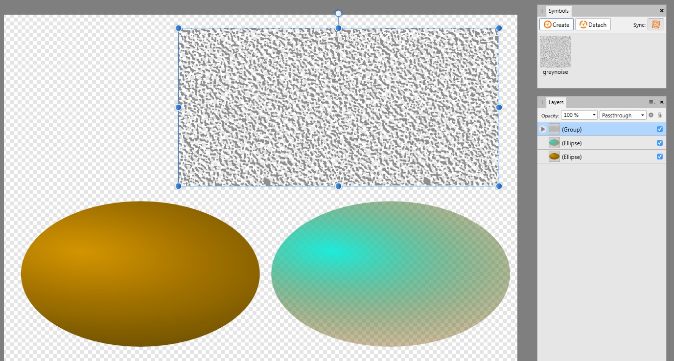 illustration How to create a noisegradient texture in Affinity Designer?