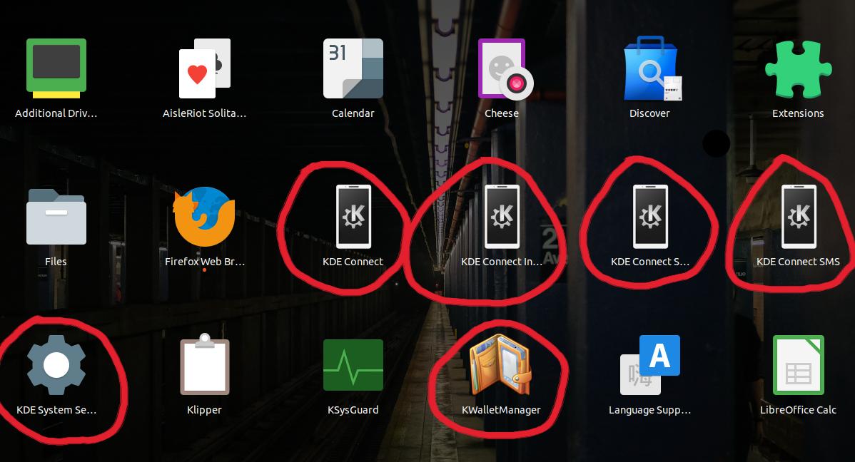 How to remove KDE icons from Ubuntu 20.04 after uninstalling Latte Dock