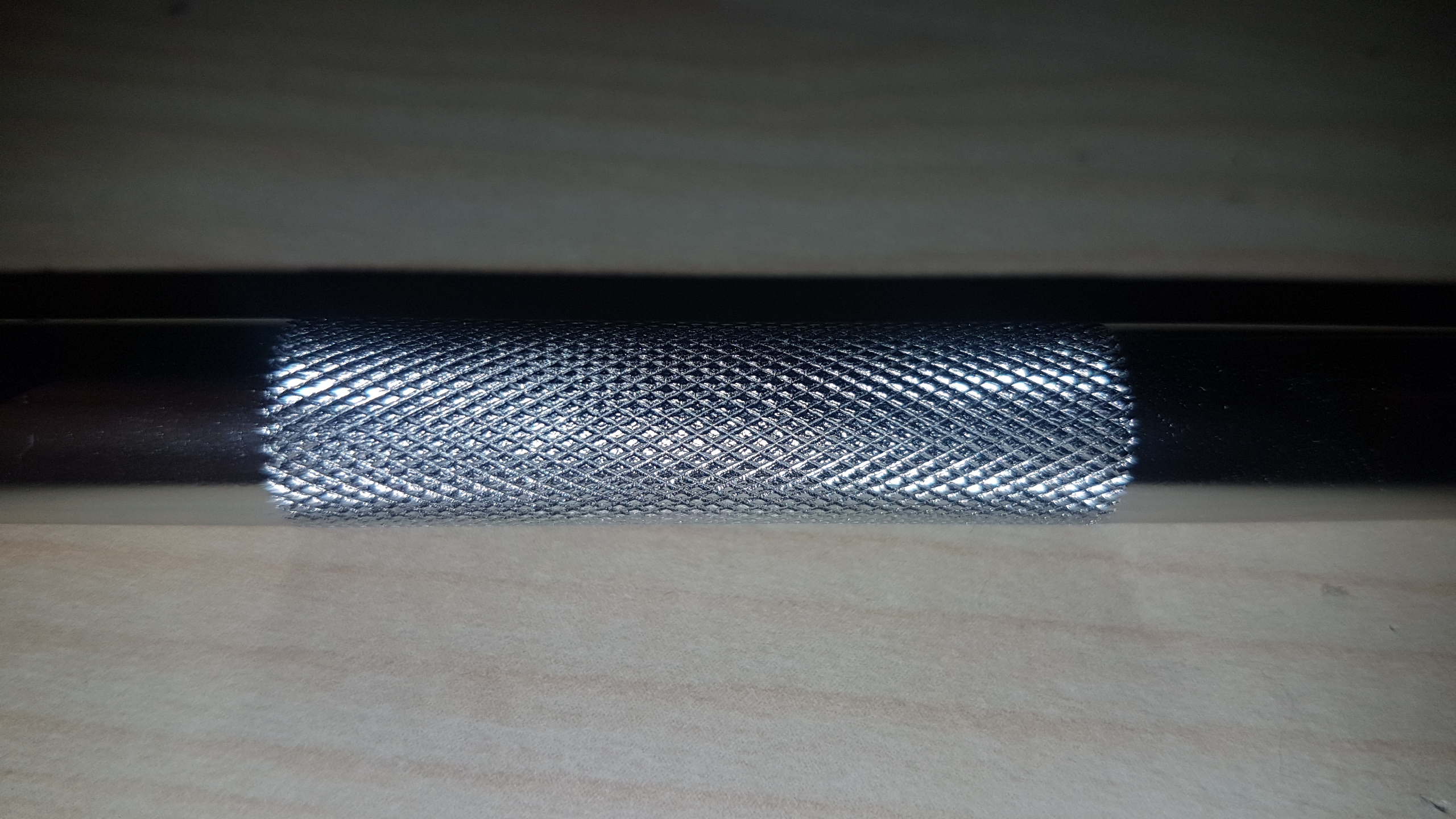 modeling Easy way to model spiral engraving (knurling) that is