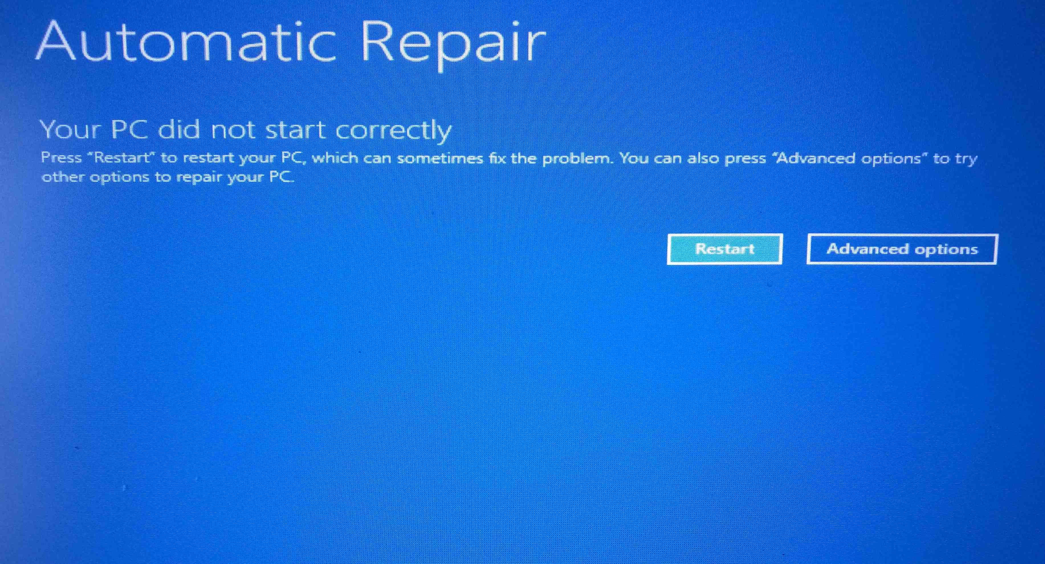 Download Repair Disk for KB2823324 and KB2782476.