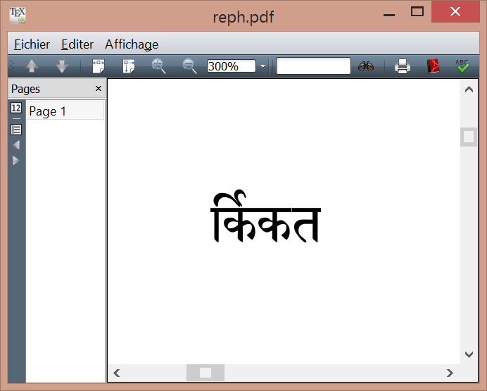 Problem with r ligatures in XeTeX (with the font Sanskrit 2003) TeX