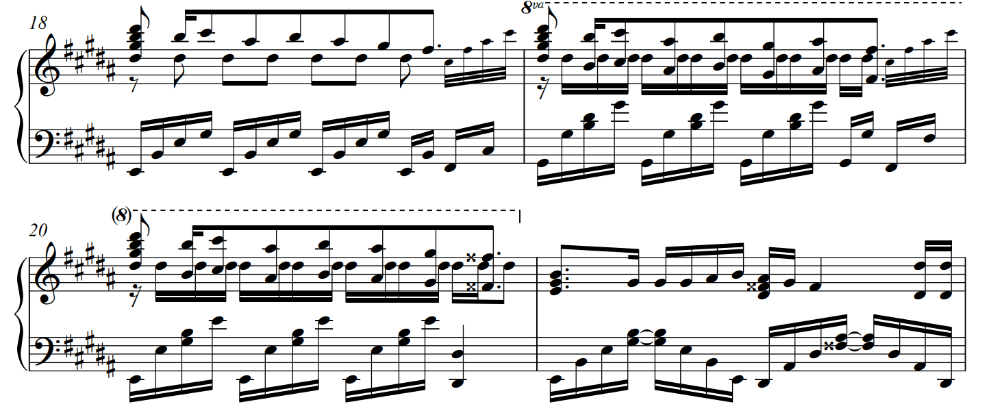 Rhythm question about piano sheet notation