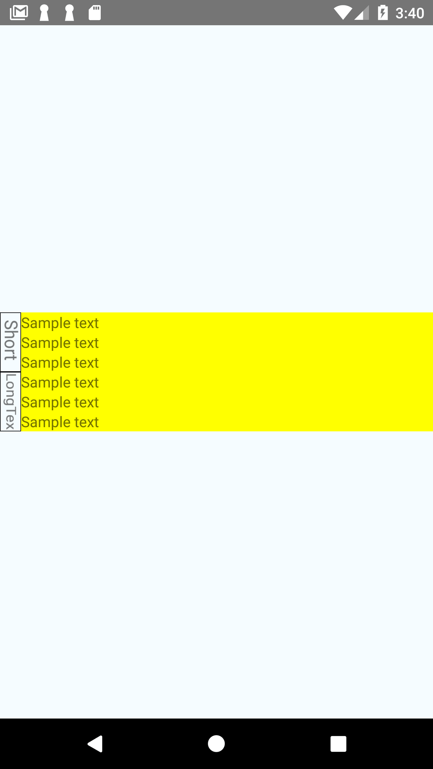 Vertical text in react native is cut by it's original height (using